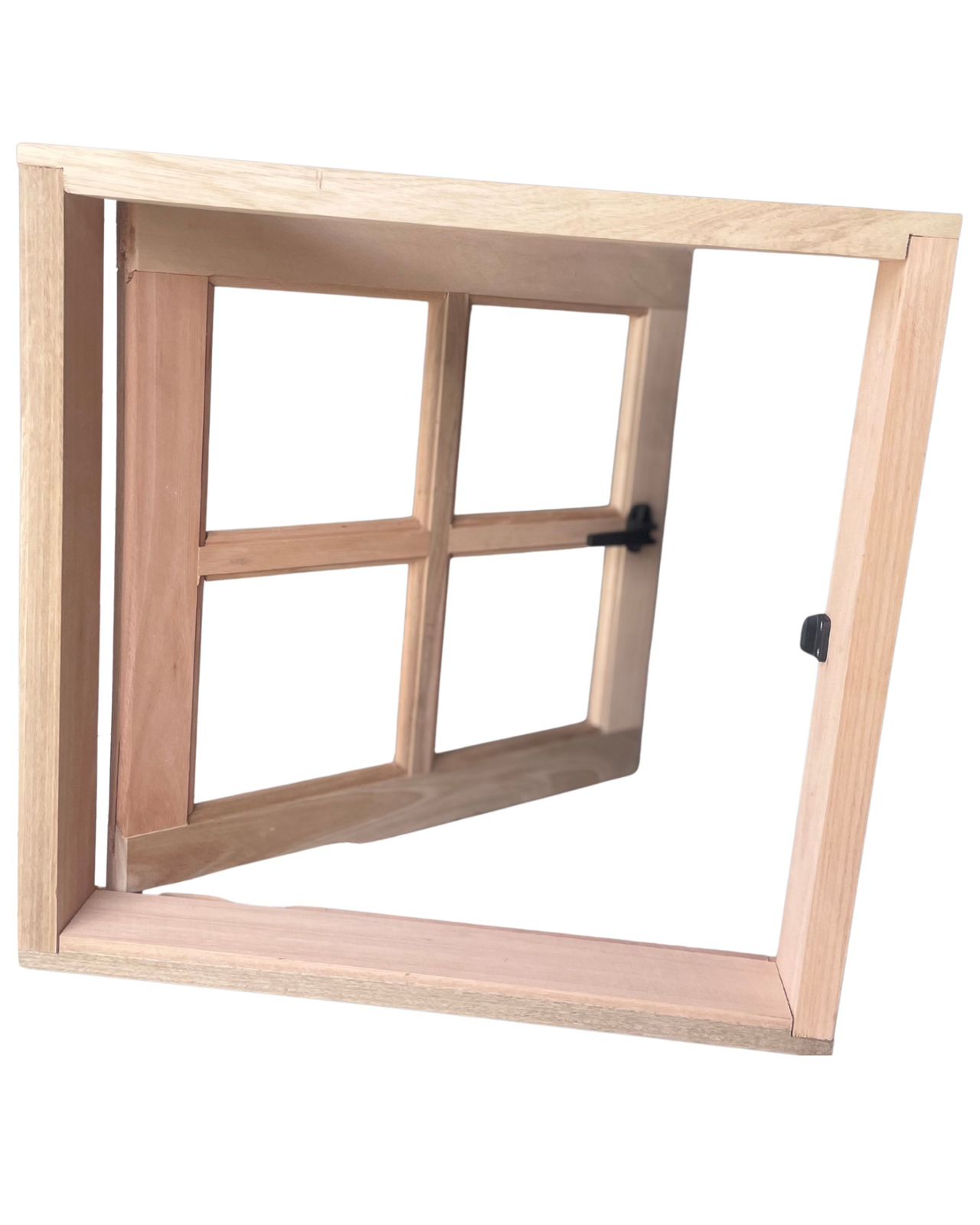 Janela Maxim Ar Quadrada Madeira 60x60 cm - Detalhe 5